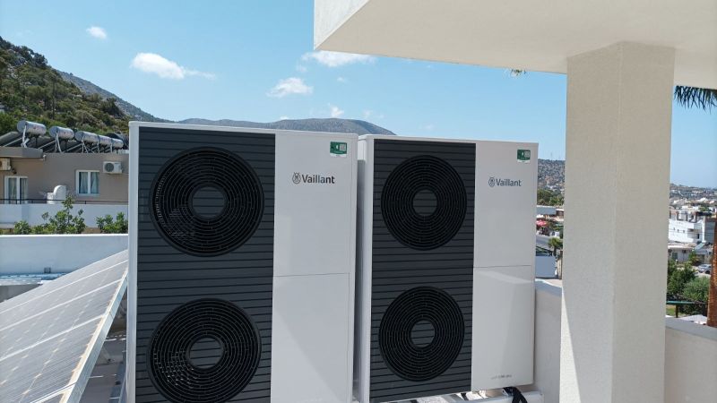 AIR CONDITIONING WITH VAILLANT - NIBE AND ROOF FAN COILS