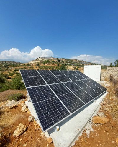 AUTONOMOUS PHOTOVOLTAIC SYSTEM IN A PERMANENT RESIDENCE IN SOUTHERN CRETE