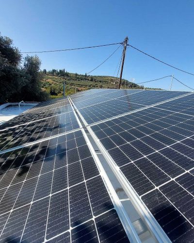 HEAT PUMP AND PHOTOVOLTAIC IN A PERMANENT RESIDENCE IN HERAKLION, CRETE