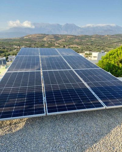 PHOTOVOLTAIC 4.95 kWp IN RESIDENCE IN KAMILARI MUNICIPALITY OF FAISTOS