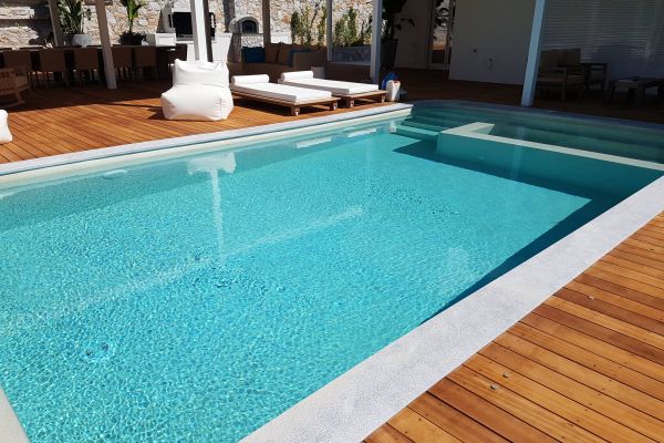 Swimming pool design, design and maintenance