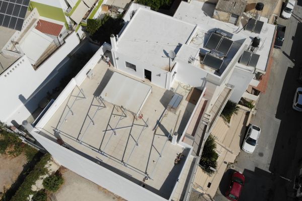 Photovoltaic with net metering in a permanent Residence in South Crete (Construction in progress)