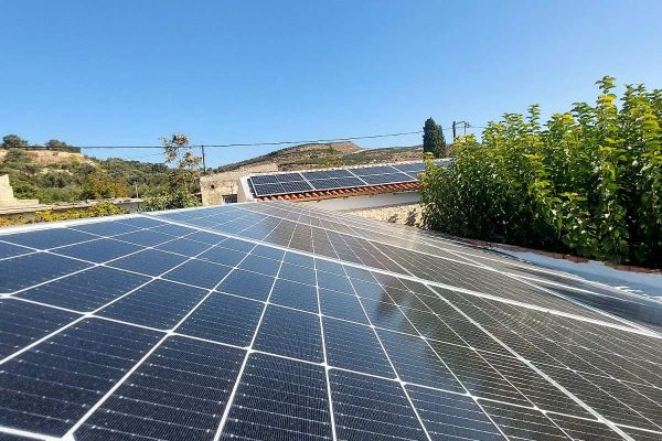 HEAT PUMP AND PHOTOVOLTAIC IN A PERMANENT RESIDENCE IN HERAKLION, CRETE