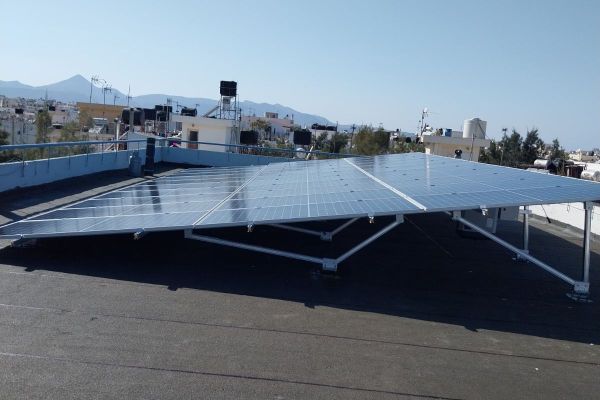 PHOTOVOLTAIC INSTALLATION IN THE 5TH PRIMARY SCHOOL OF THE MUNICIPALITY OF HERAKLION