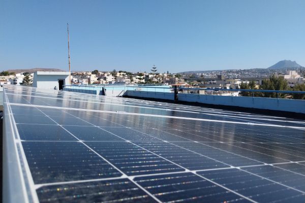 PHOTOVOLTAIC INSTALLATION IN THE 5TH PRIMARY SCHOOL OF THE MUNICIPALITY OF HERAKLION